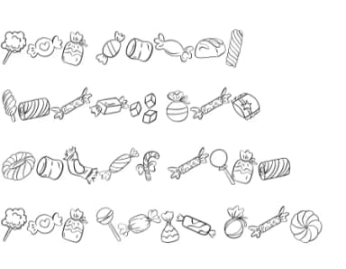 Sweet Candy by Sirinart — Dingbats Font — thumbnail 8