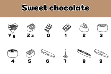 Sweet Chocolate by Chonada — Dingbats Font — thumbnail 4