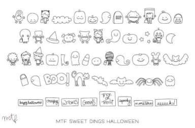 Sweet Dings by Miss Tiina — Dingbats Font — thumbnail 2
