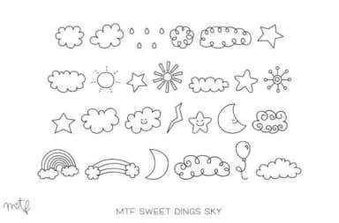 Sweet Dings by Miss Tiina — Dingbats Font — thumbnail 4