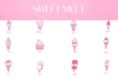 Sweet Melt by Heartcraft Atelier — Dingbats Font — thumbnail 2