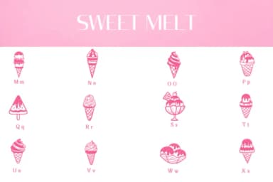 Sweet Melt by Heartcraft Atelier — Dingbats Font — thumbnail 3