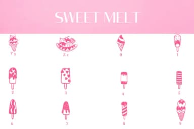 Sweet Melt by Heartcraft Atelier — Dingbats Font — thumbnail 4