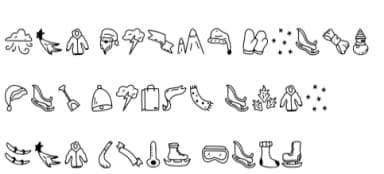 Sweet Winter by YandiDesigns — Dingbats Font — thumbnail 6