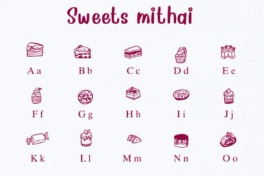 Sweets Mithai by Nongyao — Dingbats Font — thumbnail 2