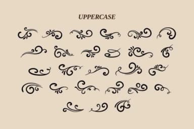 Swirl by Eystore — Dingbats Font — thumbnail 2