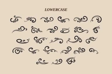 Swirl by Eystore — Dingbats Font — thumbnail 3