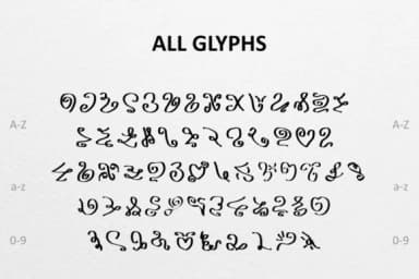 Swirly by CrafterFonts — Dingbats Font — thumbnail 2