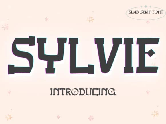 Sylvie by Pukka De — Slab Serif Font