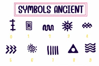 Symbols Ancient by PraewDesigns — Dingbats Font — thumbnail 4