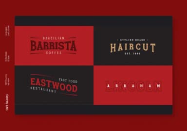 TA Bankslab Art Nouveau by TAFT Foundry — Slab Serif Font — thumbnail 3