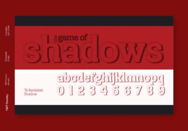 TA Bankslab Art Nouveau by TAFT Foundry — Slab Serif Font — thumbnail 4