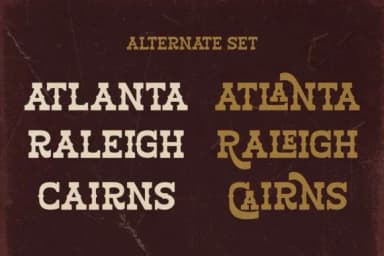 Tango Western by BK Creative Designs — Slab Serif Font — thumbnail 5