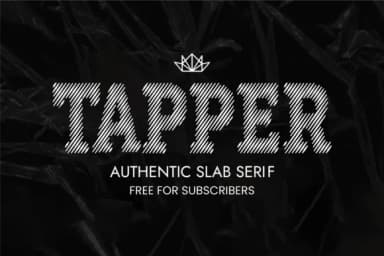 Tapper by Minimalistartstudio — Slab Serif Font — thumbnail 1