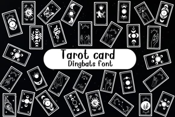 Tarot Card by Nongyao — Dingbats Font