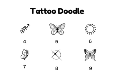 Tattoo by Nun Sukhwan — Dingbats Font — thumbnail 8