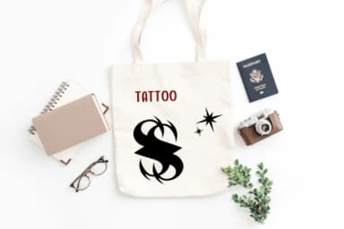 Tattoo Designs by PraewDesigns — Dingbats Font — thumbnail 6