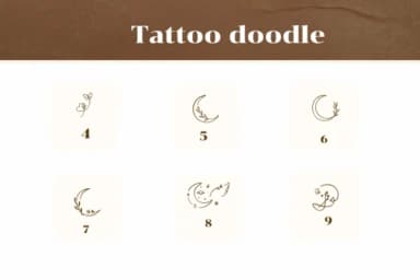 Tattoo Doodles by Apiwat Type — Dingbats Font — thumbnail 4