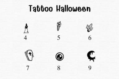 Tattoo Halloween by Sontaya — Dingbats Font — thumbnail 4