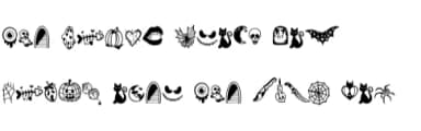 Tattoo Halloween by Sontaya — Dingbats Font — thumbnail 8