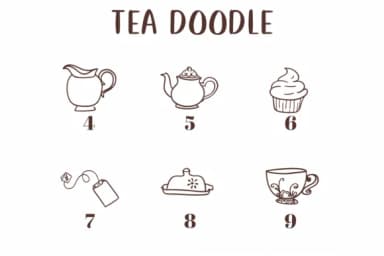 Tea Doodle by CHANOK — Dingbats Font — thumbnail 4