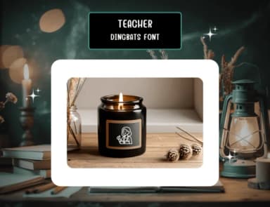 Teacher by Distiny4919 — Dingbats Font — thumbnail 7