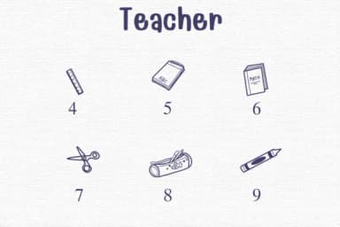 Teacher by Sontaya — Dingbats Font — thumbnail 4