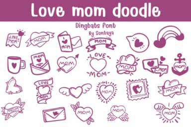 Teacher Doodle by Sontaya — Dingbats Font — thumbnail 7