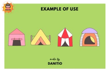 Tent by danita.kukkai — Dingbats Font — thumbnail 6