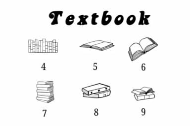 Textbook by Suphitchaya — Dingbats Font — thumbnail 4