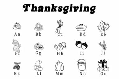 Thanksgiving by Suphitchaya — Dingbats Font — thumbnail 2