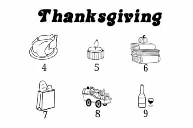 Thanksgiving by Suphitchaya — Dingbats Font — thumbnail 4