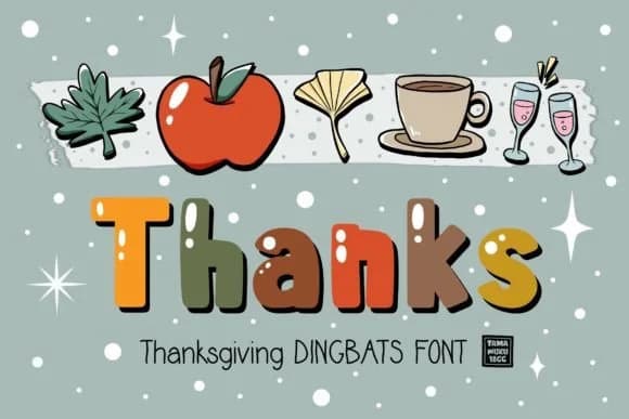Thanksgiving by DREAMs Soul G. — Dingbats Font