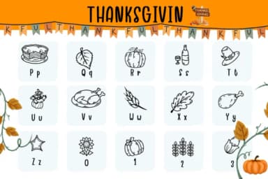Thanksgiving by Bee piyanuch — Dingbats Font — thumbnail 3