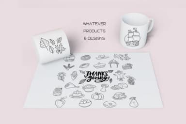 Thanksgiving by WADLEN — Dingbats Font — thumbnail 6