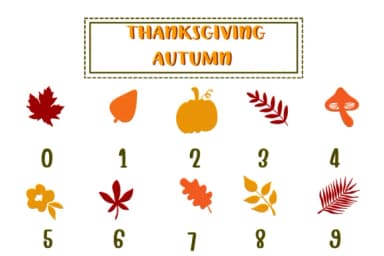 Thanksgiving Autumn by PraewDesigns — Dingbats Font — thumbnail 4