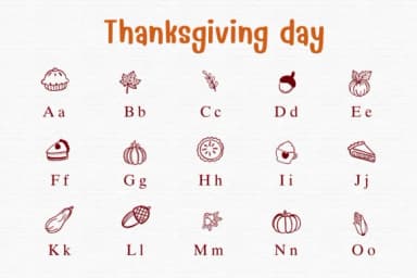 Thanksgiving Day by Sontaya — Dingbats Font — thumbnail 2