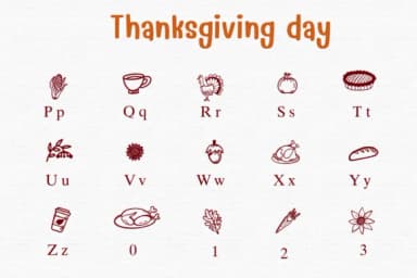 Thanksgiving Day by Sontaya — Dingbats Font — thumbnail 3