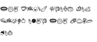 Thanksgiving Day by Sontaya — Dingbats Font — thumbnail 8