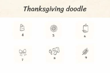 Thanksgiving Doodle by Ketsarin — Dingbats Font — thumbnail 4