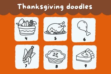 Thanksgiving Doodles by Natchuta — Dingbats Font — thumbnail 4
