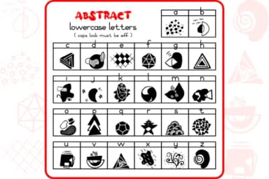 The Abstract by WADLEN — Dingbats Font — thumbnail 3