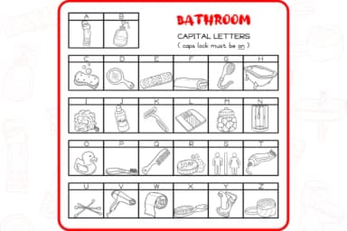 The Bathroom by WADLEN — Dingbats Font — thumbnail 2