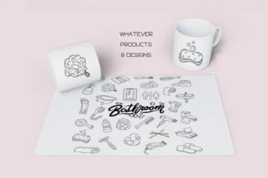 The Bathroom by WADLEN — Dingbats Font — thumbnail 6