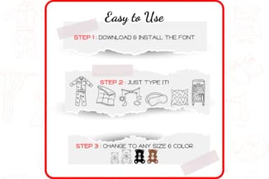 The Bedroom by WADLEN — Dingbats Font — thumbnail 4