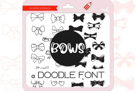 The Bows by WADLEN — Dingbats Font