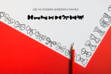 The Bows by WADLEN — Dingbats Font — thumbnail 7