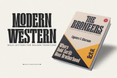The Broneers by saemooncreative — Slab Serif Font — thumbnail 2