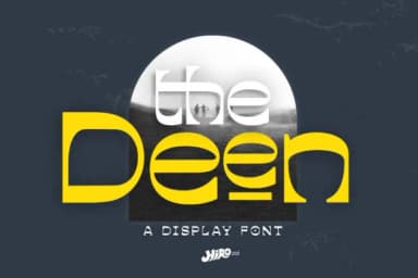 The Deen by HIRO.std — Slab Serif Font — thumbnail 1