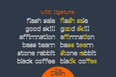 The Deen by HIRO.std — Slab Serif Font — thumbnail 6